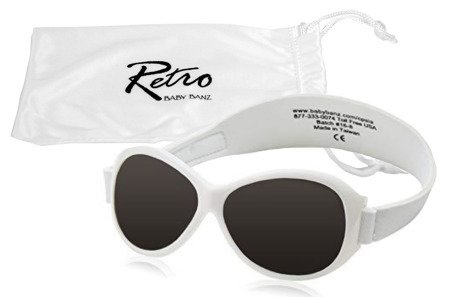 Okulary przeciwsłoneczne UV dzieci 2-5lat RETRO BANZ