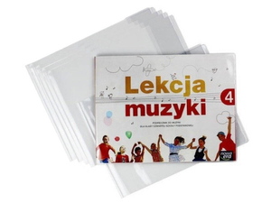 Zestaw okładka podręcznik Lekcja Muzyki 4,5,6,7 Nowa Era P1 pozioma 5szt