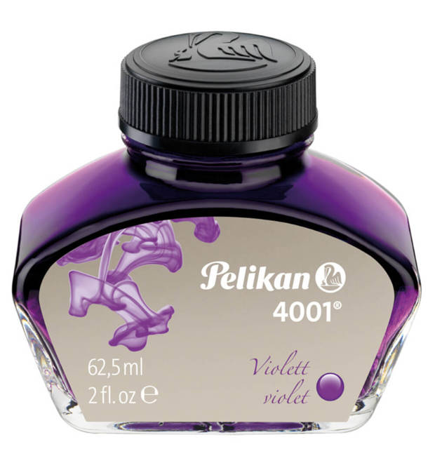 Atrament 4001 do pióra wiecznego 62,5ml fioletowy PELIKAN