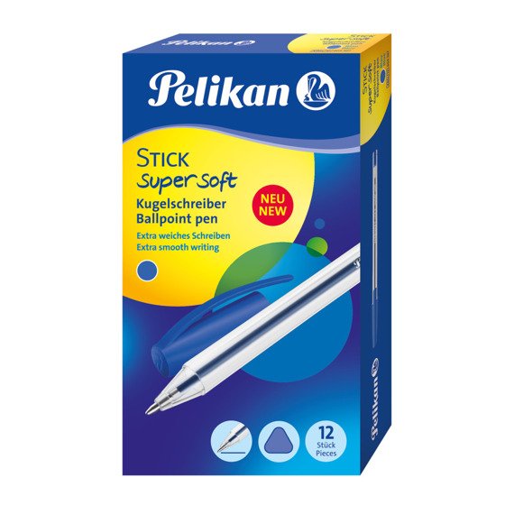 Długopis Stick Super Soft K86 1mm PELIKAN 50szt