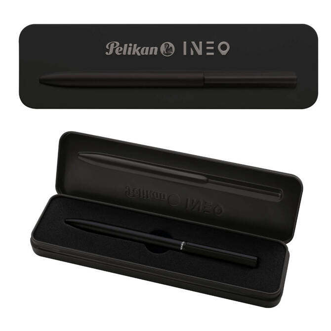 Długopis metalowy INEO Elements K6 Black Rock na prezent PELIKAN