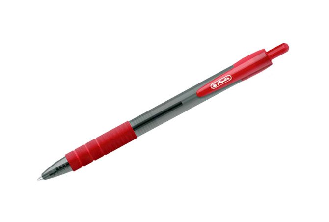 Długopis żelowy Smoothy 0,7mm czerwony HERLITZ
