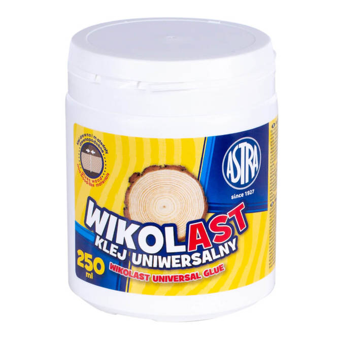 Klej w płynie duży 250ml uniwersalny Wikolast Wikol ASTRA