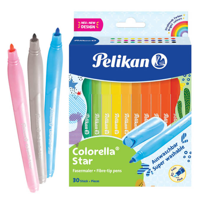 Mazaki flamastry Colorella Star C302 30szt PELIKAN