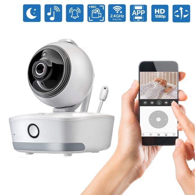 Niania elektroniczna kamera WiFi BabyCam Move REER