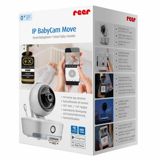 Niania elektroniczna kamera WiFi BabyCam Move REER