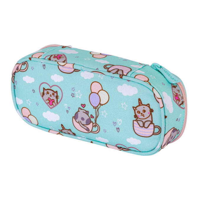 Piórnik kosmetyczka etui Kitty's World kotek bez wyposażenia ASTRABAG