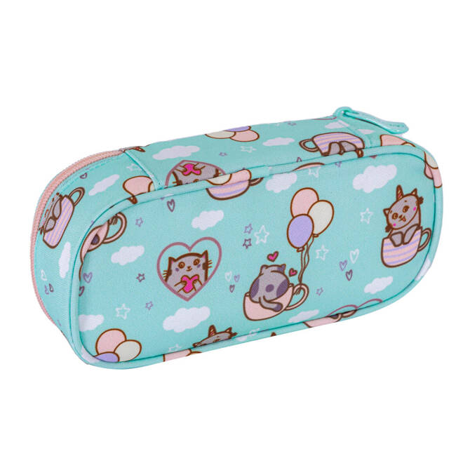 Piórnik kosmetyczka etui Kitty's World kotek bez wyposażenia ASTRABAG