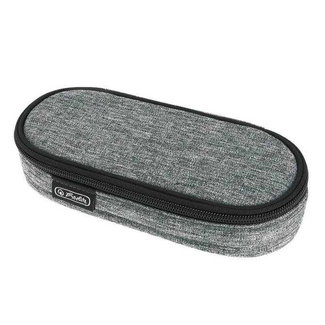 Piórnik szkolny kosmetyczka etui Grey HERLITZ