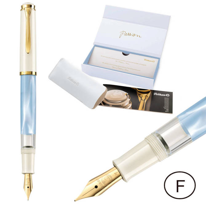 Pióro wieczne Classic M200 F Pastel Blue na prezent premium PELIKAN