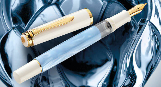 Pióro wieczne Classic M200 F Pastel Blue na prezent premium PELIKAN