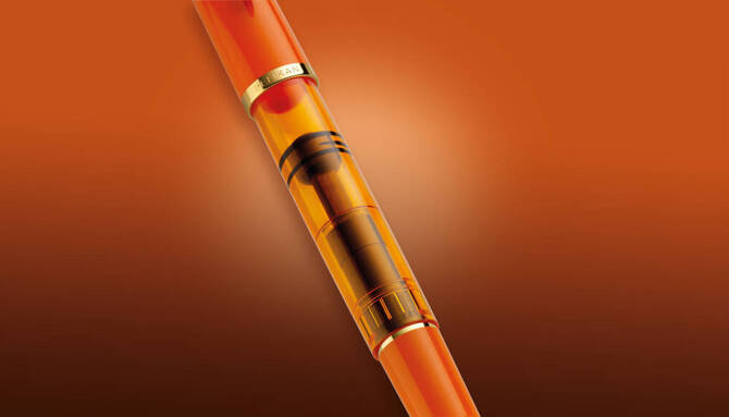 Pióro wieczne Classic M200 tłoczek B Orange Delight na prezent PELIKAN