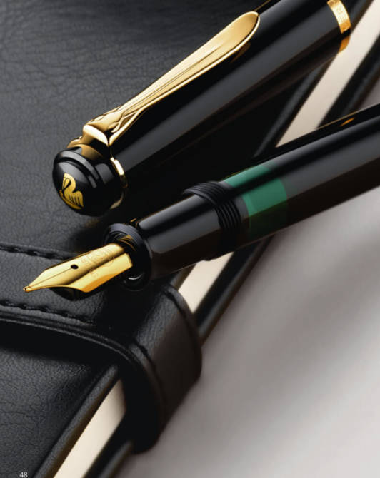 Pióro wieczne Classic M200 tłoczek M Black na prezent premium PELIKAN