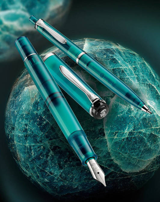 Pióro wieczne Classic M205 B Apatite na prezent premium etui PELIKAN