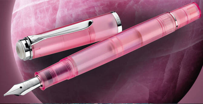 Pióro wieczne Classic M205 EF Rose Quartz na prezent premium PELIKAN