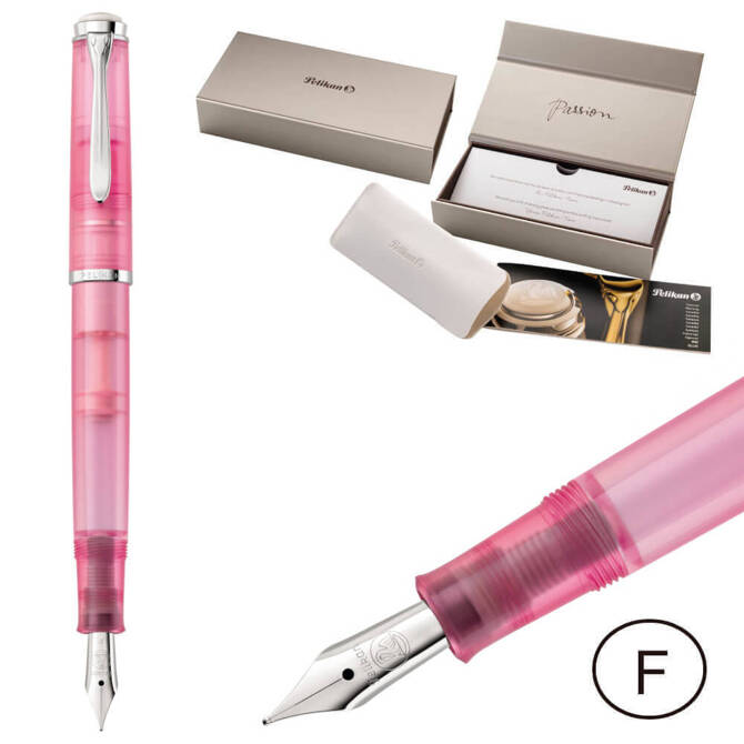 Pióro wieczne Classic M205 F Rose Quartz na prezent premium PELIKAN