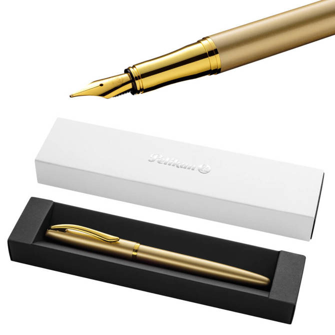 Pióro wieczne Jazz Noble P36 pudełko Gold PELIKAN