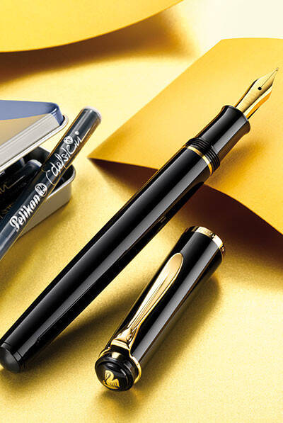 Pióro wieczne M400 EF Black na prezent premium PELIKAN