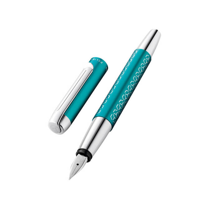 Pióro wieczne PURA P40 B Turquoise aluminiowe na prezent PELIKAN