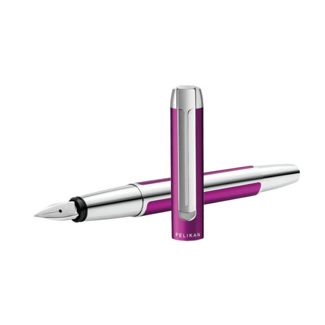 Pióro wieczne PURA P40 F Purple aluminiowe na prezent PELIKAN