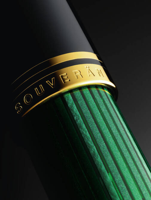 Pióro wieczne Souverän M1000 EF Black-Green na prezent premium PELIKAN