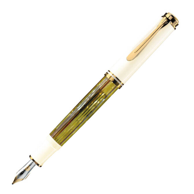 Pióro wieczne Souverän M400 B Tortoiseshell-White na prezent premium PELIKAN