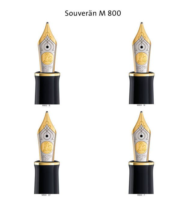 Pióro wieczne Souverän M800 EF Black na prezent premium PELIKAN