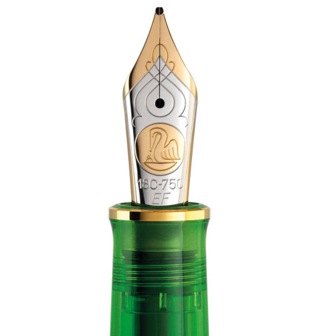 Pióro wieczne Souverän M800 EF Demo Green PELIKAN