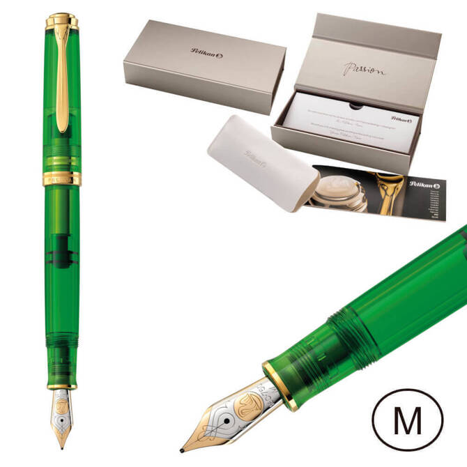 Pióro wieczne Souverän M800 M Demo Green PELIKAN