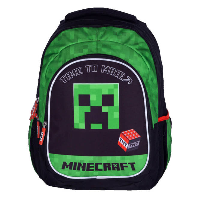 Plecak szkolny MINECRAFT Time to mine AB300 3komor