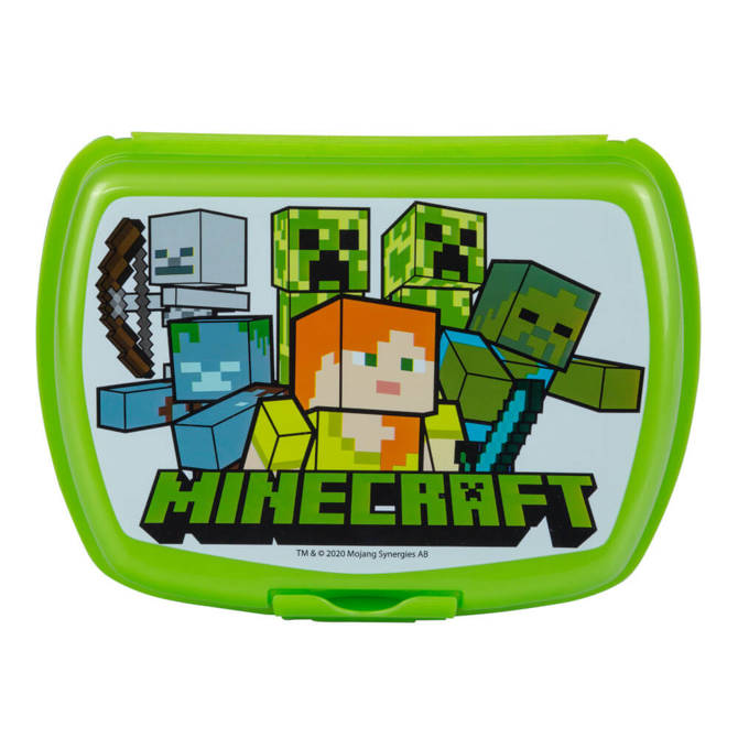 Śniadaniówka lunchbox + bidon 400ml MINECRAFT