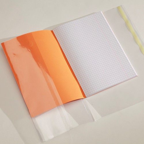 Zestaw okładka PVC samoprzylepna na zeszyt książkę 26,5x41cm 10szt