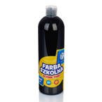 Farba plakatowa w butelce 500ml czarna ASTRA