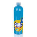 Farba plakatowa w butelce 500ml niebieska ASTRA