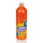 Farba plakatowa w butelce 500ml pomarańczowa ASTRA