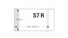 Okładka S7R regulowana 25,8cm x 42-45cm krys 25szt