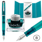 Pióro wieczne M205 B + atrament 50 Apatite PELIKAN