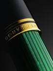 Pióro wieczne Souverän M1000 F Black-Green na prezent premium PELIKAN