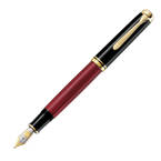 Pióro wieczne Souverän M800 F Black-Red na prezent premium PELIKAN