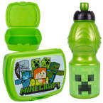 Śniadaniówka lunchbox + bidon 400ml MINECRAFT